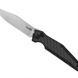 COUTEAU AUTOMATIQUE KERSHAW LAUNCH 7 FIBRE DE CARBONE