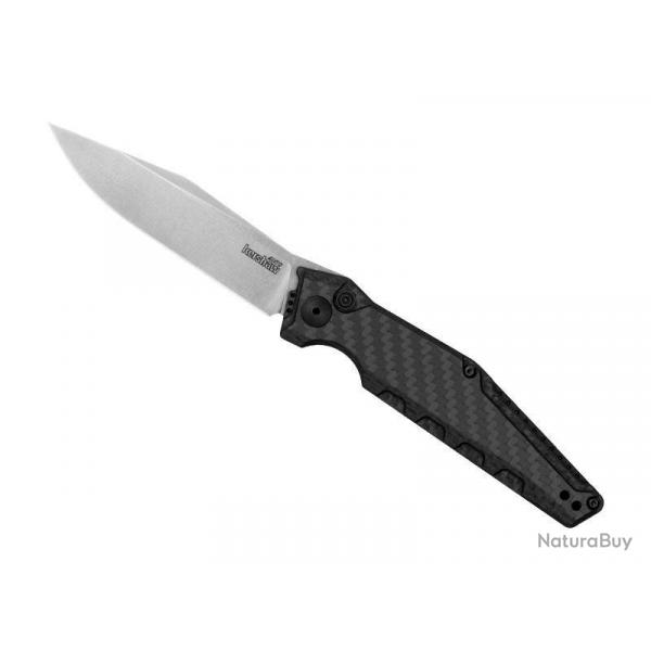 COUTEAU AUTOMATIQUE KERSHAW LAUNCH 7 FIBRE DE CARBONE