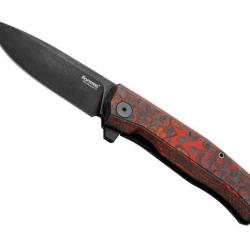 COUTEAU LIONSTEEL MYTO FIBRE DE CARBONE MARS VALLEY BLACKWASH