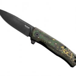 COUTEAU LIONSTEEL MYTO FIBRE DE CARBONE TOXIC STONE BLACKWASH