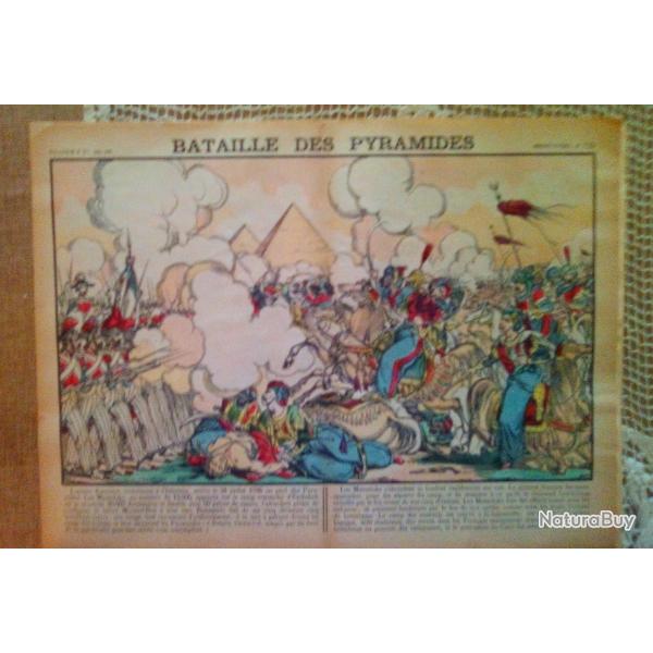 2 images d  pinal Napolon 1 image d epinal mousquetaires 1 image d epinal colonie du Siam