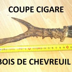 coupe cigare en bois de chevreuil - VENDU PAR JEPERCUTE (D24E14)