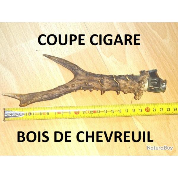 coupe cigare en bois de chevreuil - VENDU PAR JEPERCUTE (D24E14)