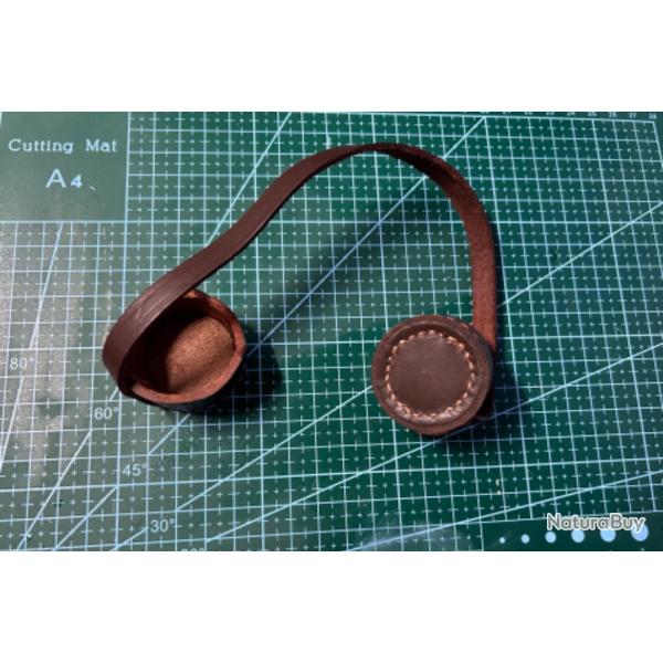 Cuir protge lunette Mosin Nagant pour lunette PEM