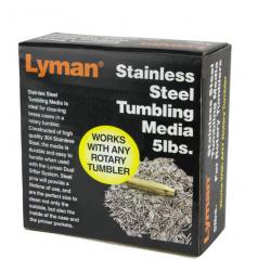 LYMAN - MEDIA GRANULES DE POLISSAGE ACIER INOXYDABLE 2.2KG