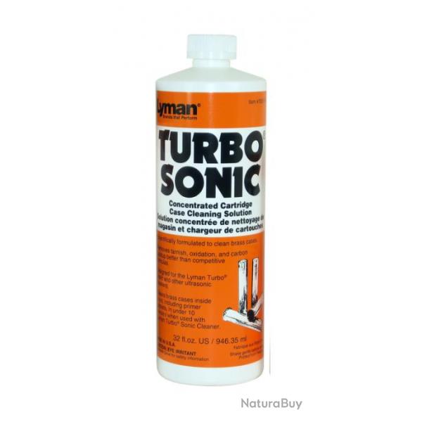 LYMAN - SOLUTION TURBO SONIC POUR BAC A ULTRASONS (POUR ETUIS) 32 OZ