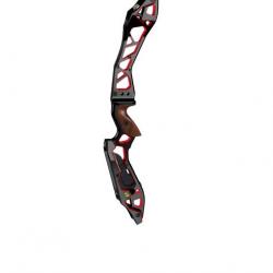 KINETIC - Poignée ELEZO Dual Color 25" DROITIER (RH) ANODIZED BLACK/RED