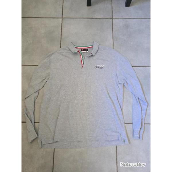 POLO GRIS CAESAR GUERINI GRIS TAILLE 3 XL