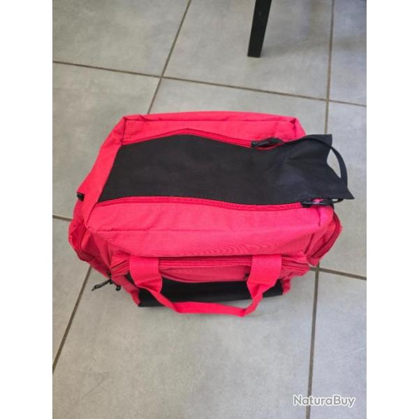 SAC DE TIR CAESAR GUERINI ROUGE  ETAT NEUF