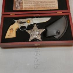 Coffret LUXE Couteau Pistolet Billy the Kid et étoile/Western/