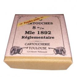 8 mm 1892 Poudre seule: Reproduction boite cartouches (vide) CT 12274228