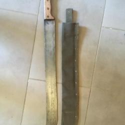 machette militaire origine inconnue