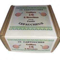 Calibre 16 à Broches: Reproduction boite cartouches (vide) LEFAUCHEUX 12274307