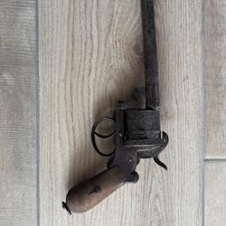 Revolver type Lefaucheux 1854