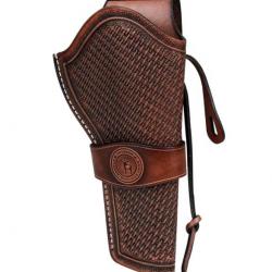 Etui cuir revolver style Western