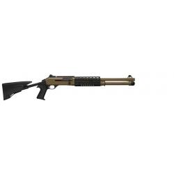 FUSIL SEMI AUTO BENELLI M4 BATTLE BROWN CALIBRE 12/76 CANON 47CM