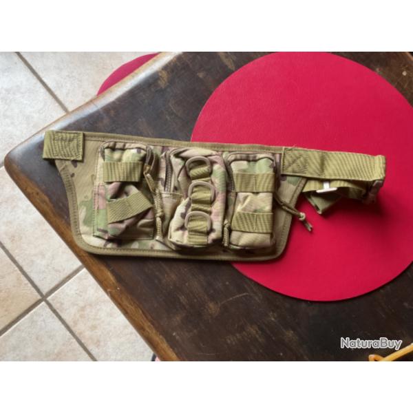 Ceinture sacoche banane style militaire, pas de prix de rserve