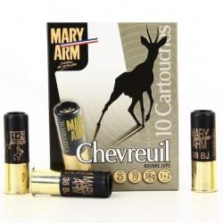 CARTOUCHES CHEVREUIL 1+2 MARY ARM 38GR