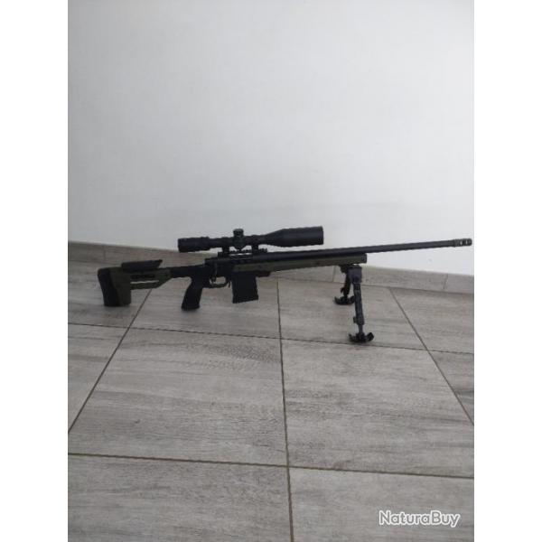 Howa 1500 chssis ORYX+ Lunette Microdot 6-24x50 FFP + Bipied Kastelberg + Mallette