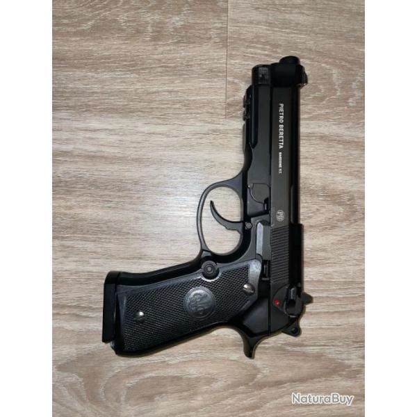 Beretta 92 model A1 4.5mm billes d'acier CO2, culasse blow back, version full auto, double action