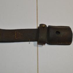 Gousset porte baionnette Tchèque VZ24 / VZ 24 . Mauser Yougoslave / Yougoslavie WW2 22 cm  (2)