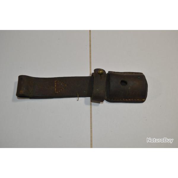 Gousset porte baionnette Tchque VZ24 / VZ 24 . Mauser Yougoslave / Yougoslavie WW2 22 cm  (2)