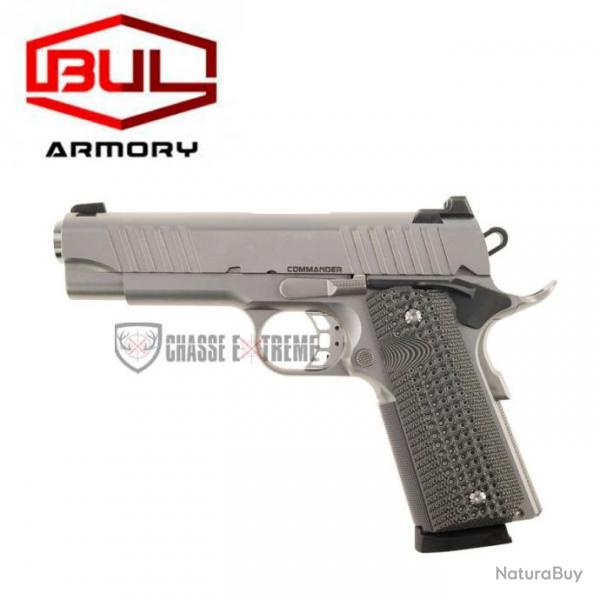 Pistolet BUL ARMORY 1911 Commander Cal 45 Acp Inox