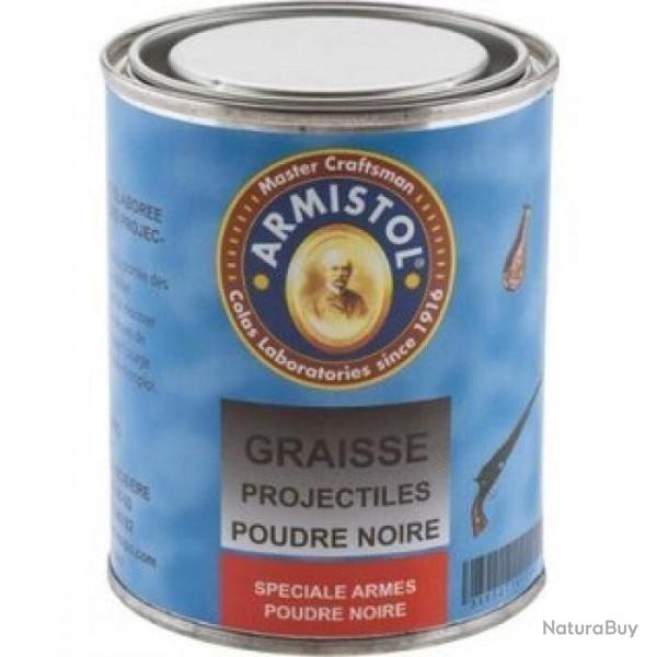 Graisse pour projectiles poudre noir Armistol - 250 ml - 250 ml