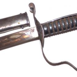 Sabre Bavarois d officier d infanterie Mle 1855