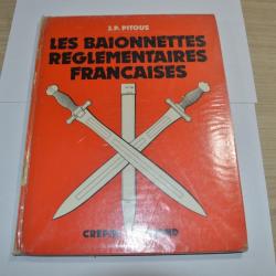 Livre baïonnettes réglementaire françaises  Crepin Leblond