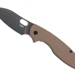 COUTEAU CRKT PILAR III BLACKWASH