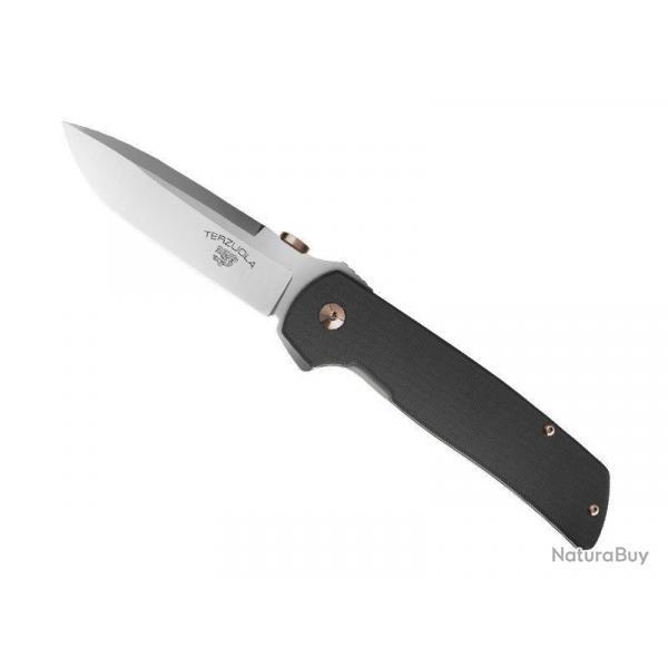 COUTEAU FOX ORIGINAL GANSTER MICARTA NOIR