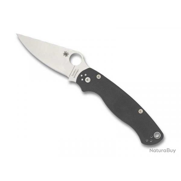 COUTEAU SPYDERCO PARA MILITARY 2 MAXAMET G10 GRIS