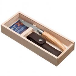 PLUMIER OPINEL EFFILE N°10 OLIVIER + ETUI