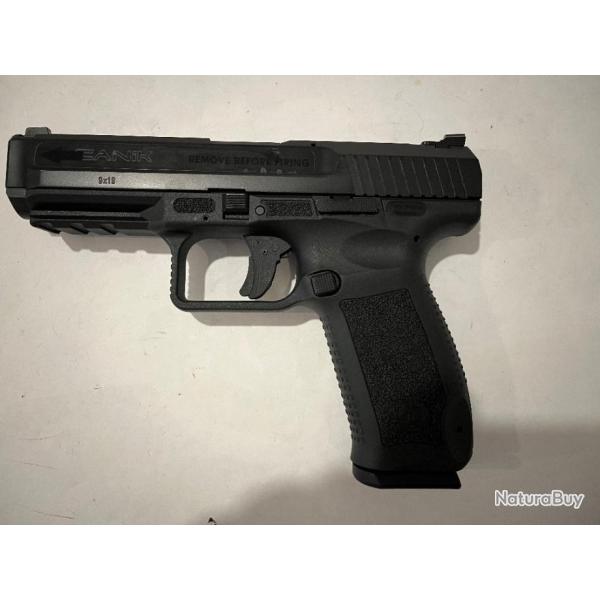 Pistolet CANIK Modle TP9 SF Calibre 9 mm