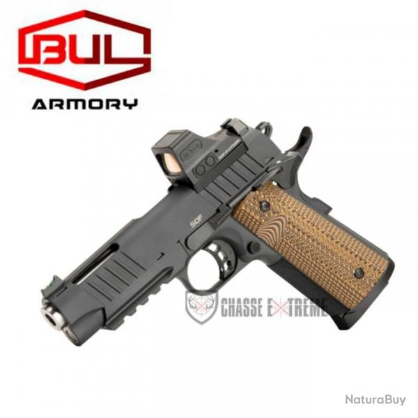 Pistolet BUL ARMORY 1911 SOF 4" Cal 9 mm Noir