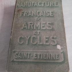 Catalogue manufacture française 1906