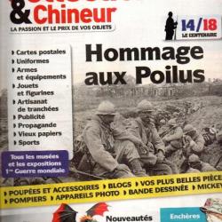 collectionneur chineur 185 2014, hommage aux poilus, figurines grande guerre,