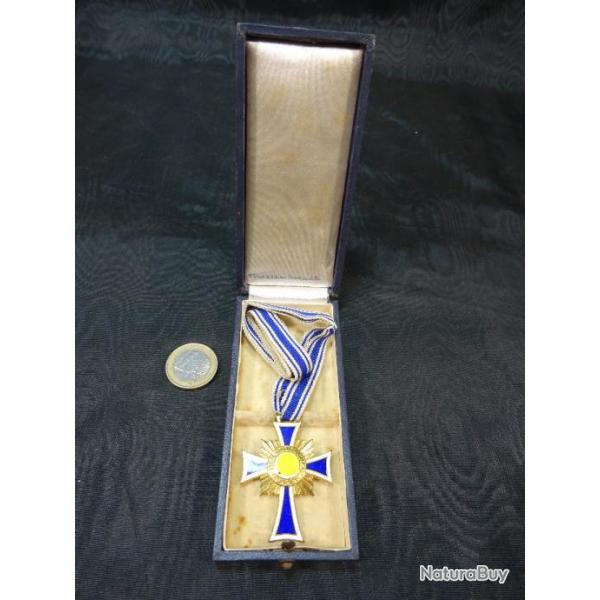 dcoration allemande ww2 croix d'honneur de la mre allemande en coffret