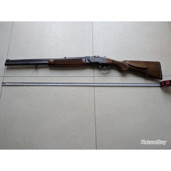 Fusil mixte superpos BRNO mod. ZH 304 Cal. 12x70 et 7x57R