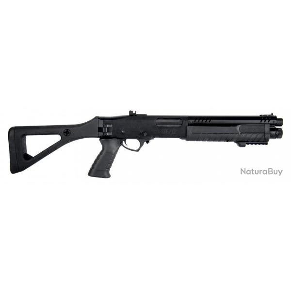 Rplique fusil  pompe FABARM STF12 initial noir Gaz