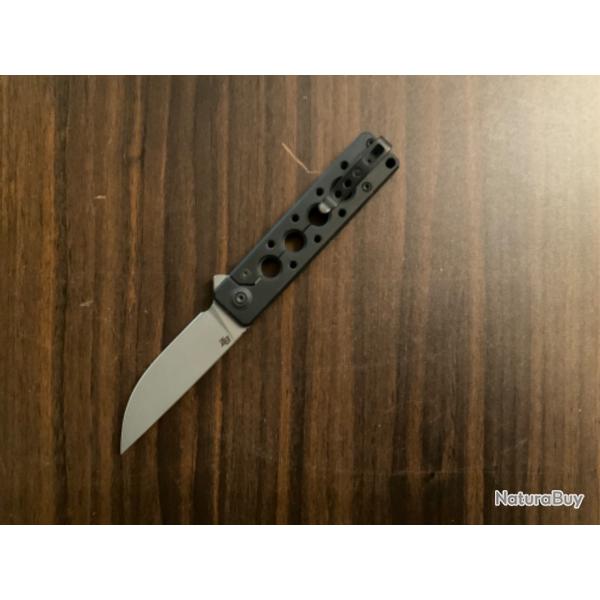 VEND WE KNIFE MISCREANT 3.0 2101B BLACK COUTEAU DE POCHE, BRAD ZINKER DESIGN.