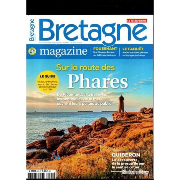 sur la route des phares de ploumanac'h  belle ile revue bretagne magazine 2016