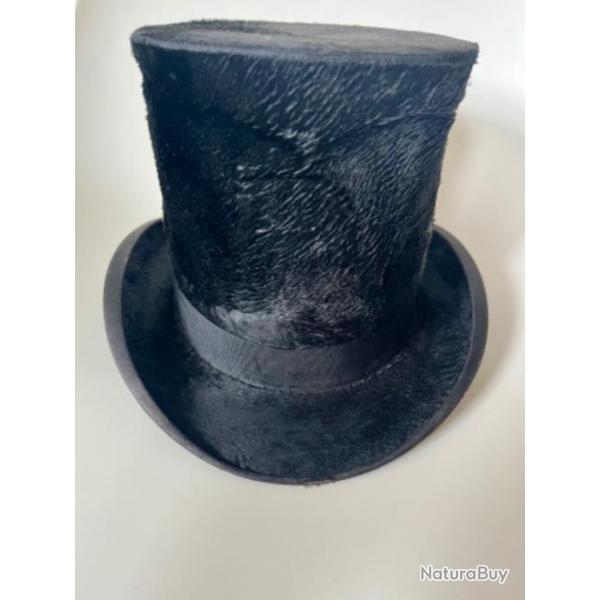 Chapeau haut de forme ? ancien  taille 58