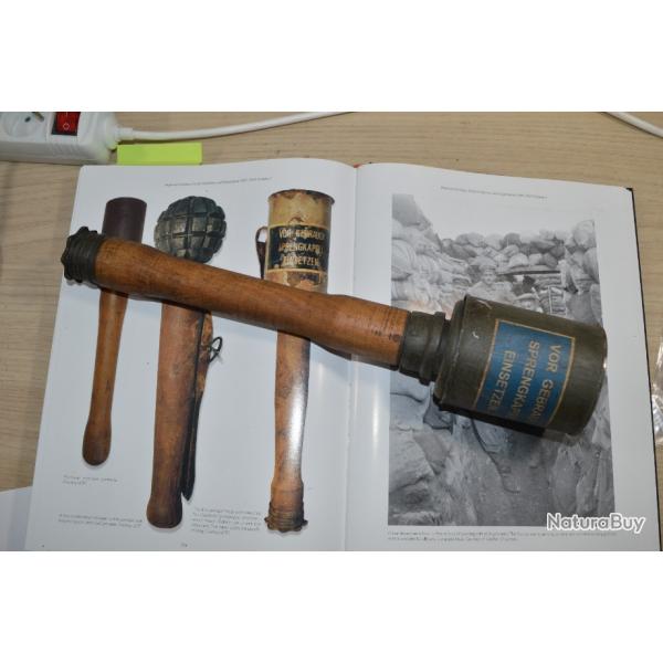 Repro Stielhandgranate Premire Guerre Mondiale. Grenade  manche Allemande WW1 (16)