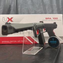 PACK PRÊT A TIRER PISTOLET UMAREX SPA 100 - CAL 4.5MM - SPRING