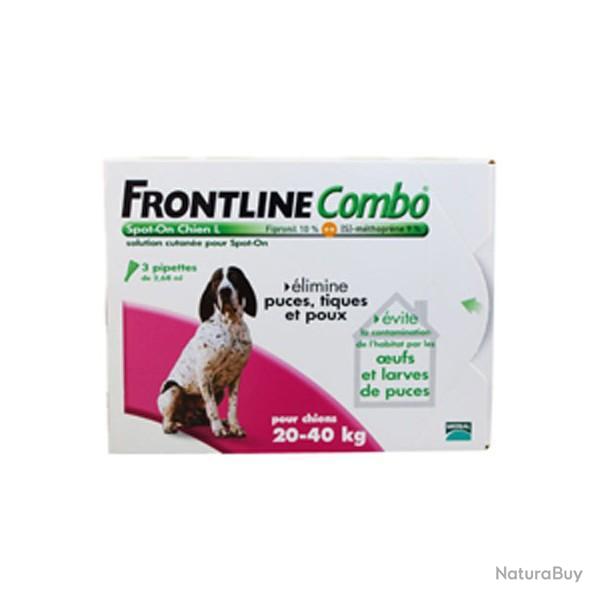 FRONTLINE COMBO CHIEN 20-40KGS 4PIP