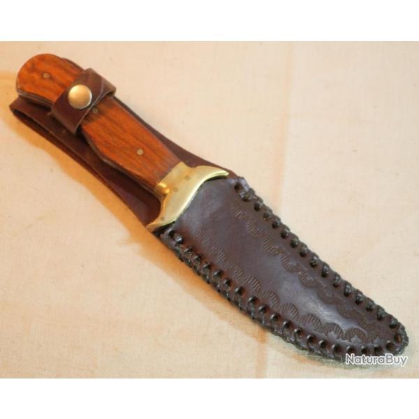 Couteau de taille moyenne genre chasse ou western EBR24CHA002