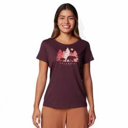 Daisy Days TM SS Graphic Tee Bordeaux