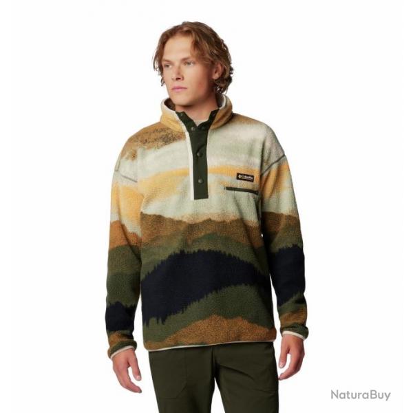 Helvetia TM II Printed Half Snap Fleece Multicolor